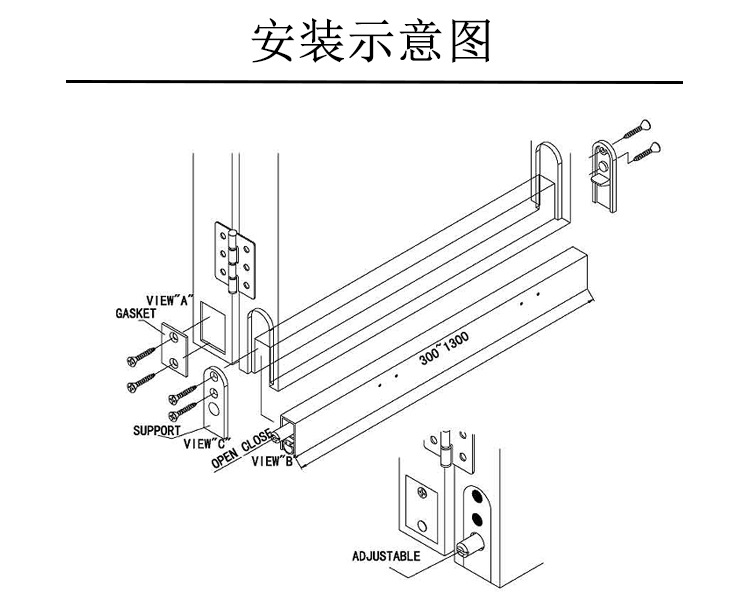 91抖音下载大全91抖音轻量版RDA-31 新型铝型材隔音密封条