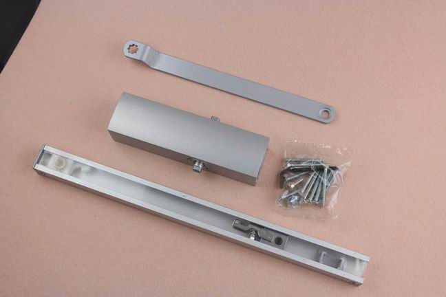 slide rail door closer